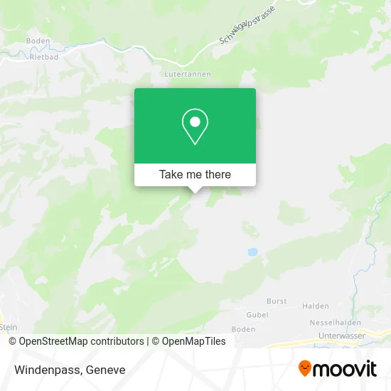 Windenpass map