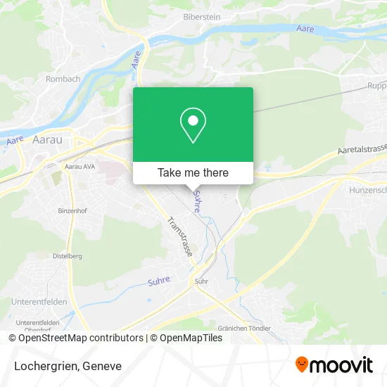 Lochergrien map