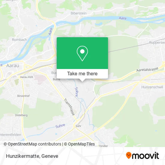 Hunzikermatte map