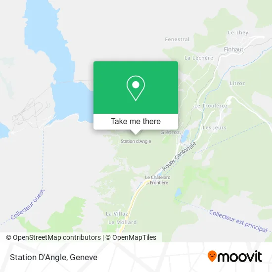 Station D'Angle map