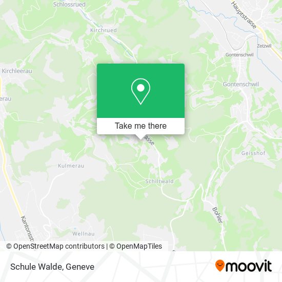 Schule Walde map