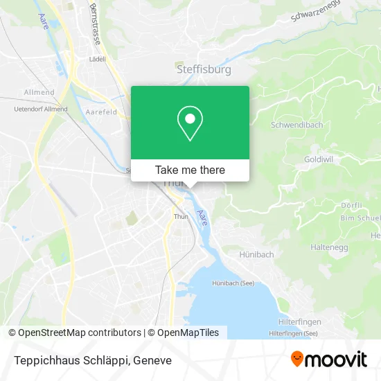 Teppichhaus Schläppi map