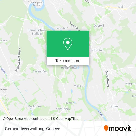 Gemeindeverwaltung map