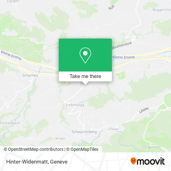 Hinter-Widenmatt map