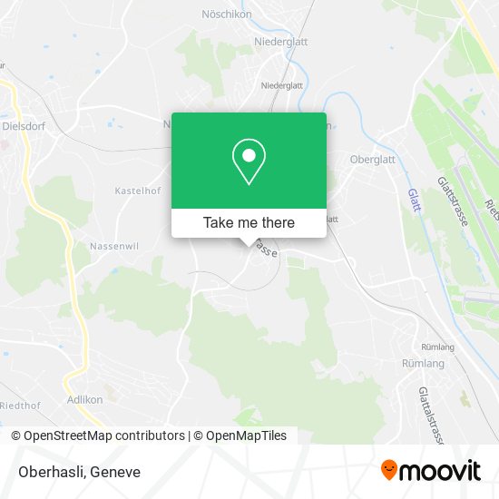 Oberhasli map