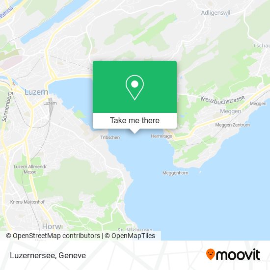Luzernersee map
