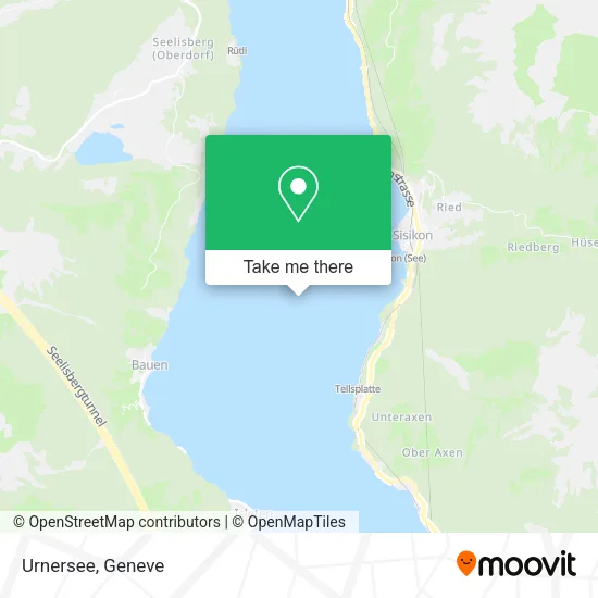 Urnersee map
