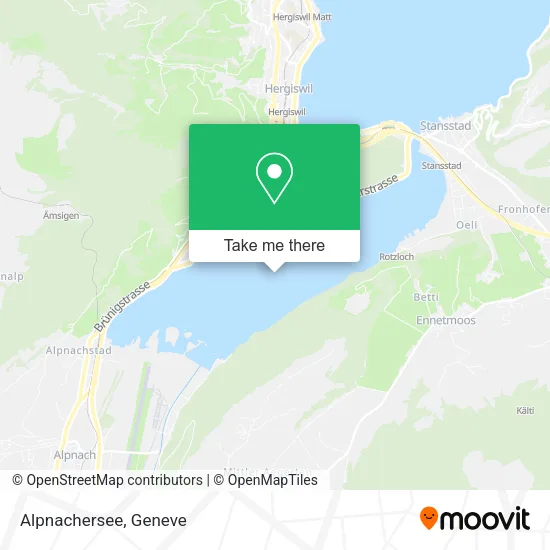 Alpnachersee map