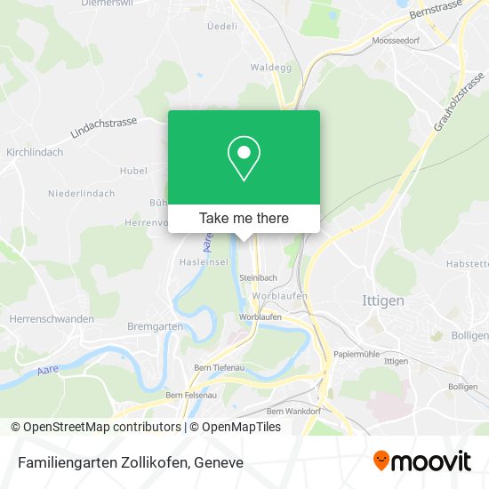 Familiengarten Zollikofen map