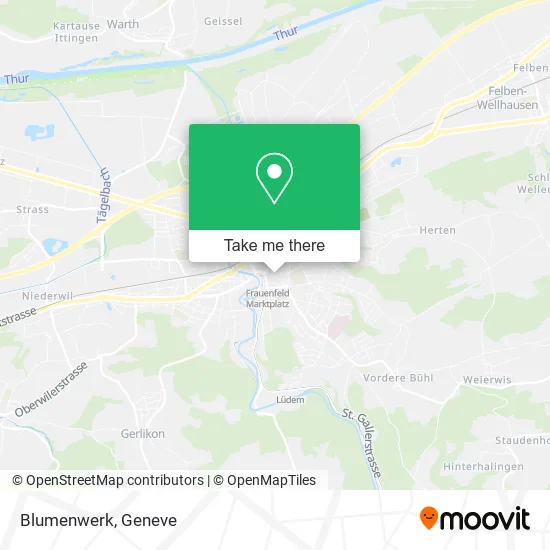Blumenwerk map