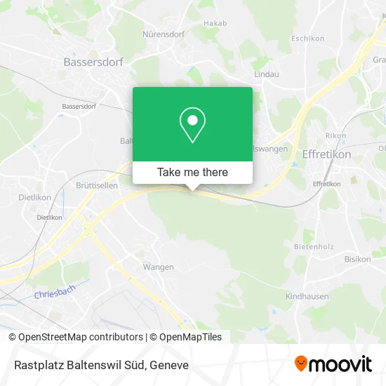 Rastplatz Baltenswil Süd map