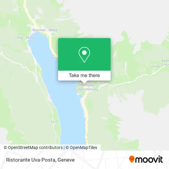Ristorante Uva-Posta map