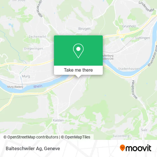 Balteschwiler Ag map