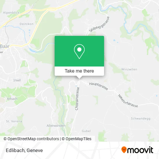 Edlibach map