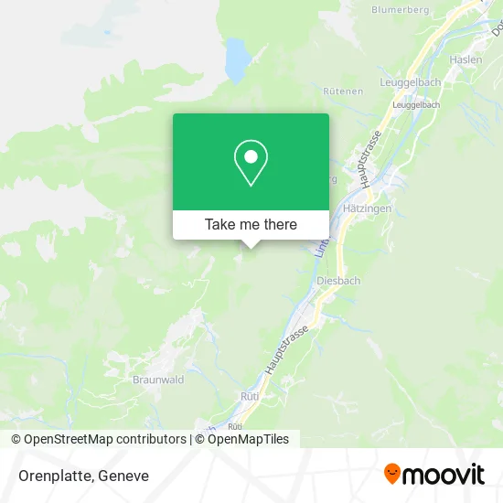 Orenplatte map