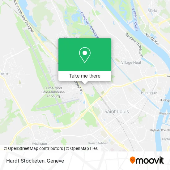 Hardt Stocketen map