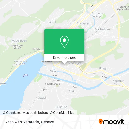 Kashiwan Karatedo map