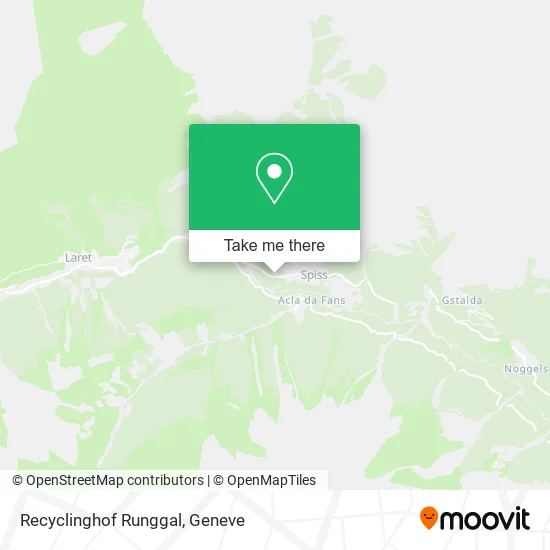 Recyclinghof Runggal map