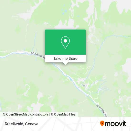 Rüteliwald map