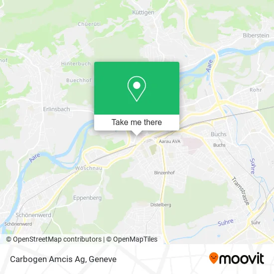 Carbogen Amcis Ag map