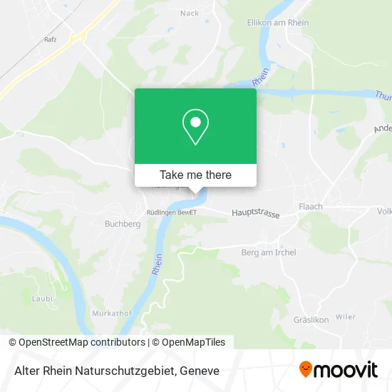 Alter Rhein Naturschutzgebiet plan