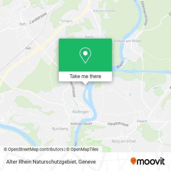 Alter Rhein Naturschutzgebiet map