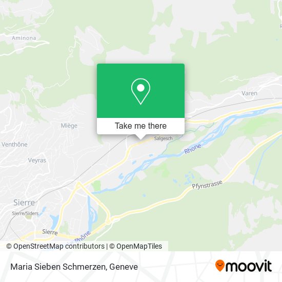 Maria Sieben Schmerzen map