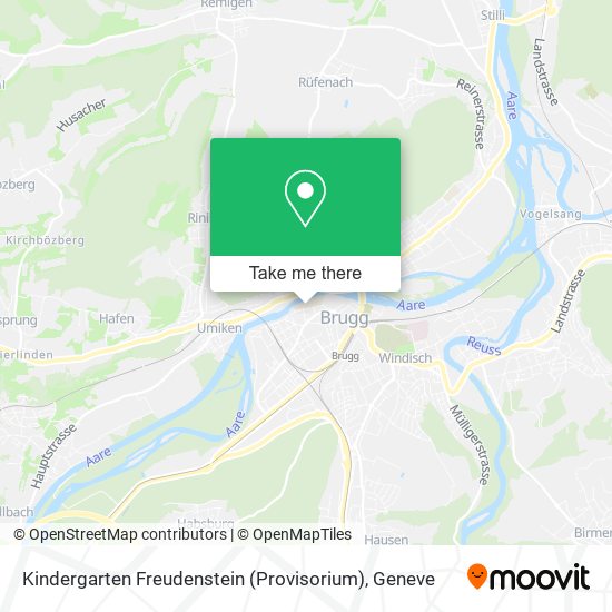 Kindergarten Freudenstein (Provisorium) map