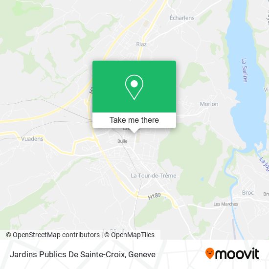 Jardins Publics De Sainte-Croix map