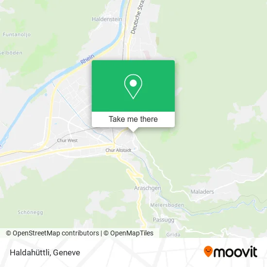 Haldahüttli plan
