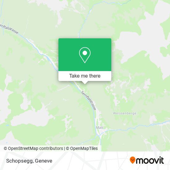 Schopsegg map