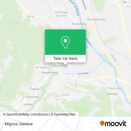 Migros map