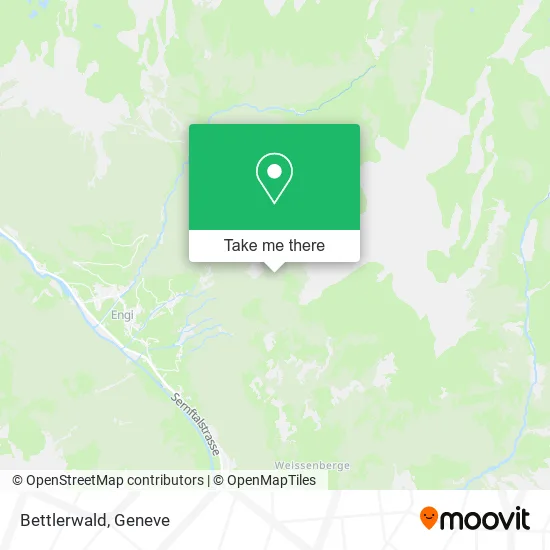 Bettlerwald map