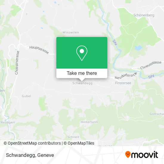 Schwandegg map