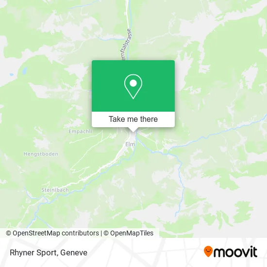 Rhyner Sport map
