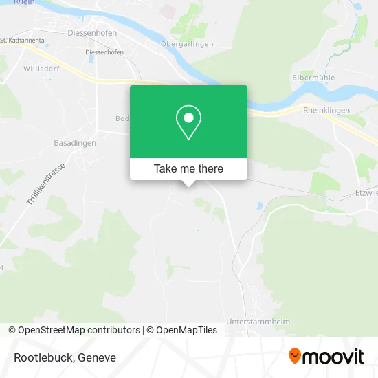 Rootlebuck map