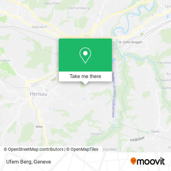 Ufem Berg map
