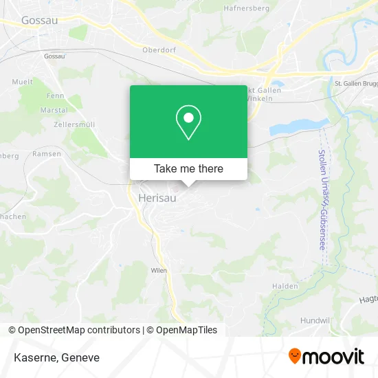 Kaserne map