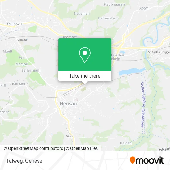 Talweg map