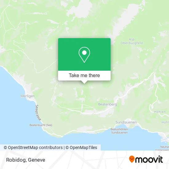 Robidog map