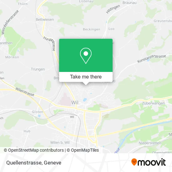 Quellenstrasse map