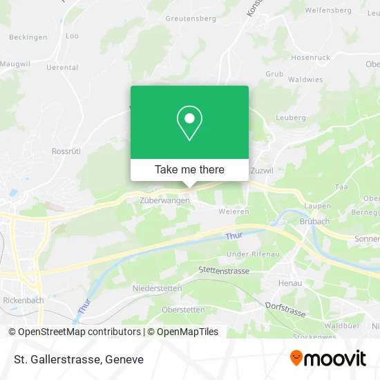 St. Gallerstrasse map