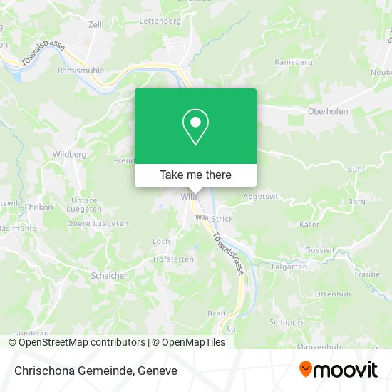Chrischona Gemeinde map