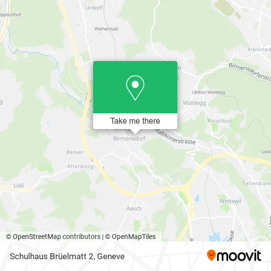 Schulhaus Brüelmatt 2 map