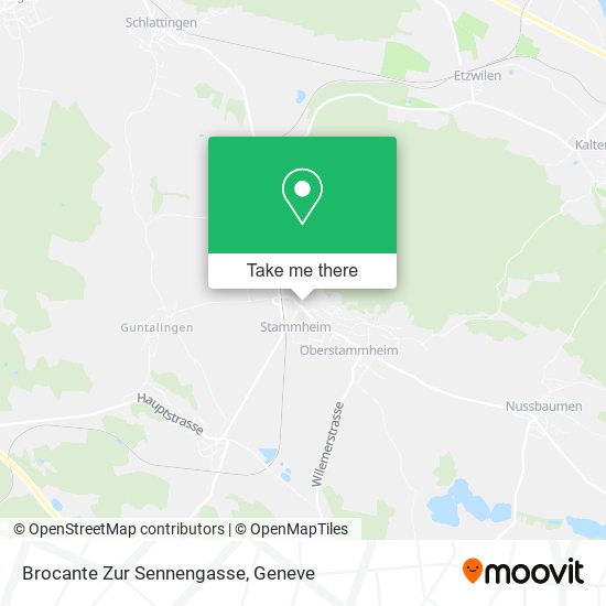 Brocante Zur Sennengasse map