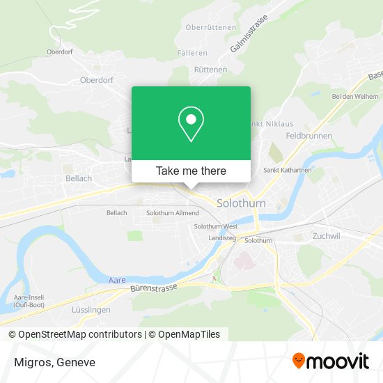 Migros map