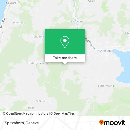 Spitzahorn map