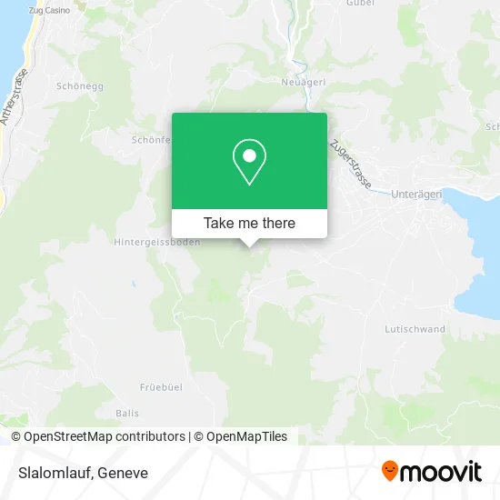 Slalomlauf map