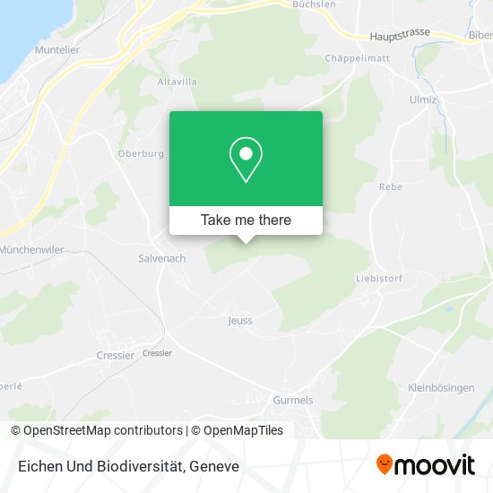 Eichen Und Biodiversität map