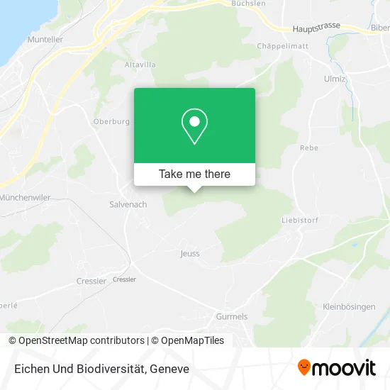 Eichen Und Biodiversität map
